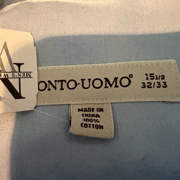 Pronto Uomo Fitted dress shirt NWT - Picture 5 of 5